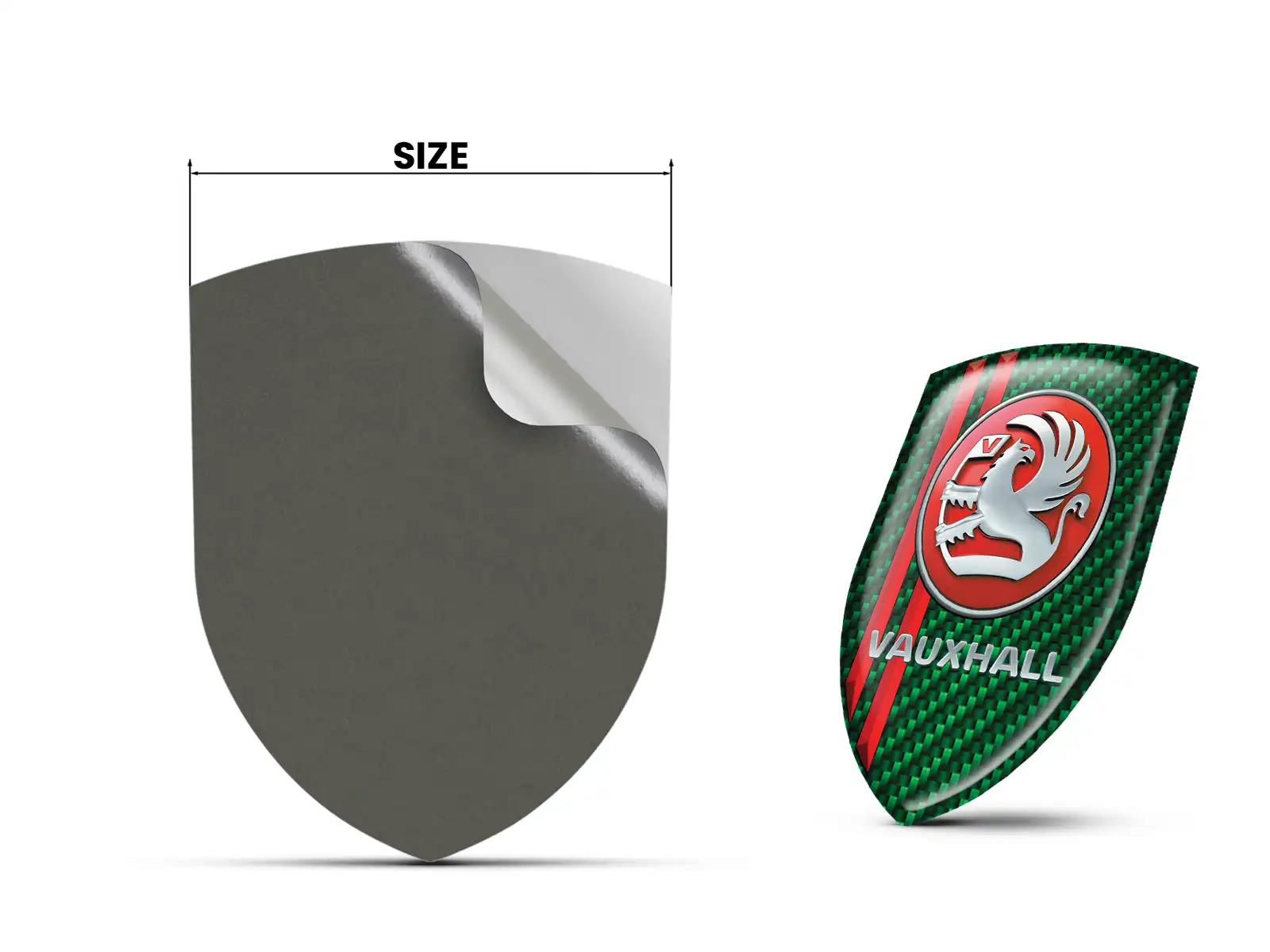 Vauxhall Logo Stickers Business Professional Sturdy Design